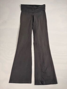 Patagonia Organic Cotton Roll Down Flare Leg Leggings Gray Women’s S
